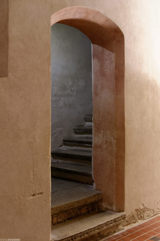 Zamek w Malborku nocą